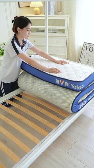 拆开就能直接睡的学生床垫#家纺床上用品 #源头工厂 #床垫 #柔软亲肤
